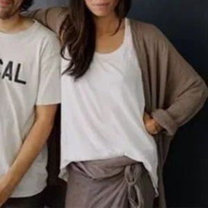 Black Crane Gauze Square Shirt
